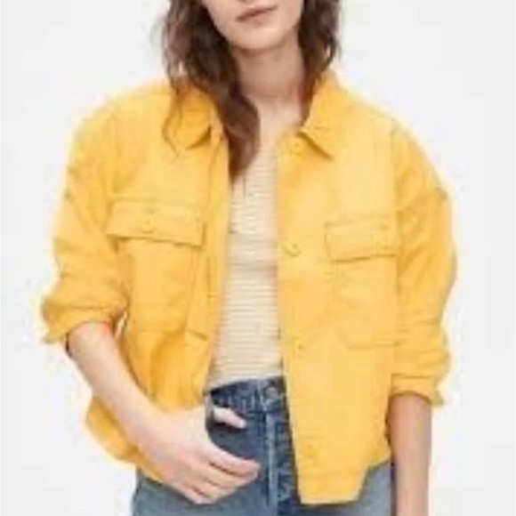 GAP Jackets & Blazers - Gap Women's Yellow Jacket. Brand new.